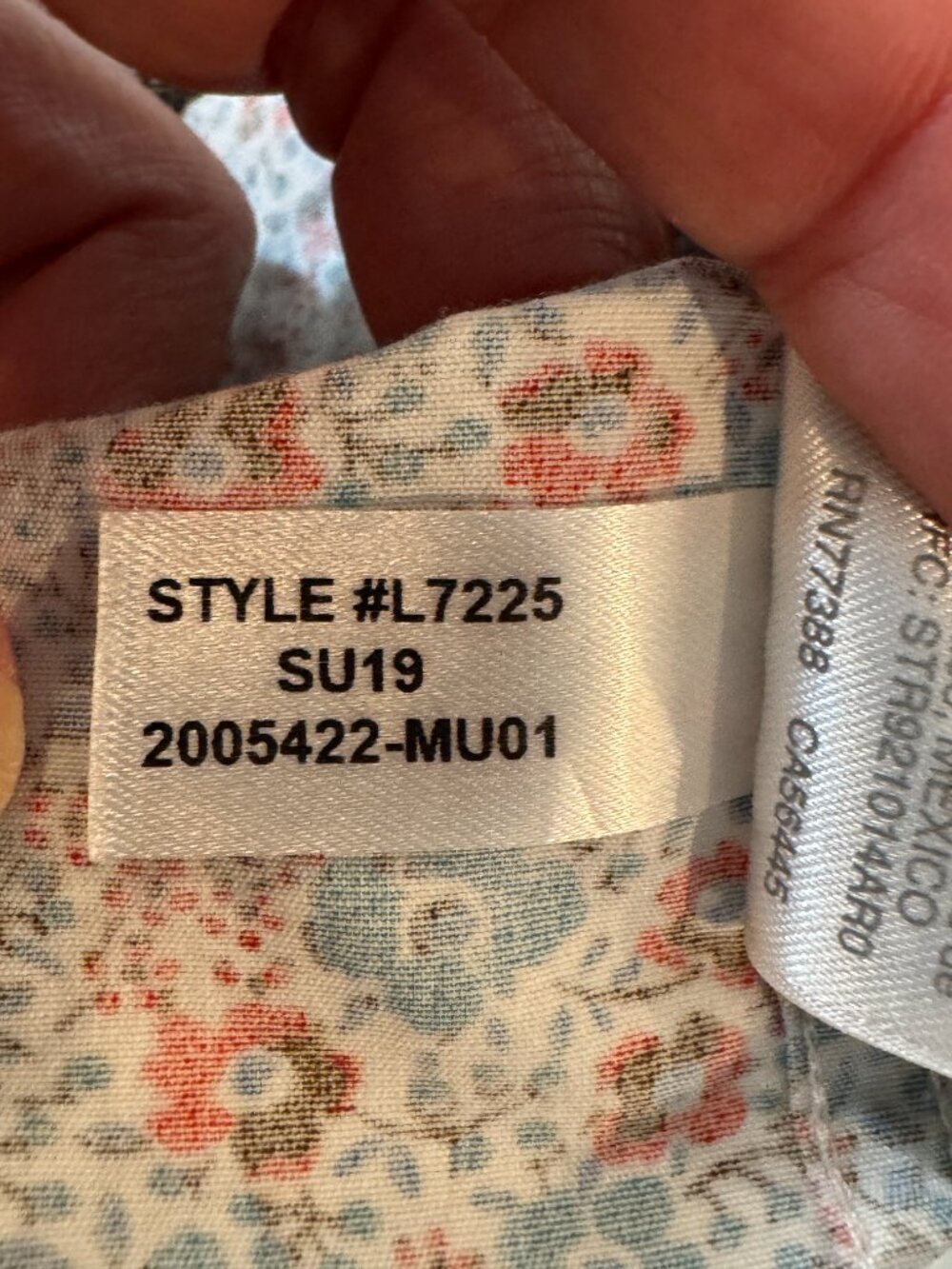 J. Crew Secret Wash Stretch Slim Men's L Floral Button Up Shirt Long Sleeve - Picture 6 of 10